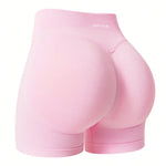 Seamless High Waist Gym Shorts