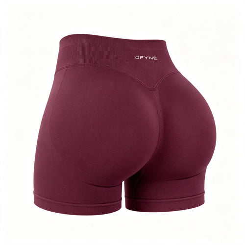 Seamless High Waist Gym Shorts